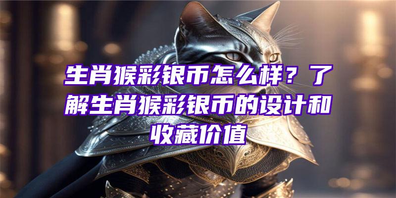 生肖猴彩银币怎么样？了解生肖猴彩银币的设计和收藏价值