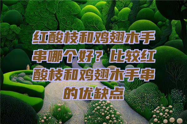 红酸枝和鸡翅木手串哪个好？比较红酸枝和鸡翅木手串的优缺点