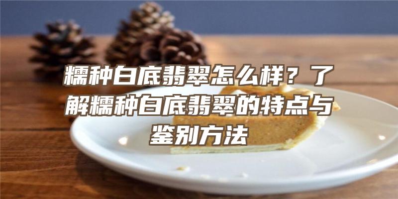 糯种白底翡翠怎么样？了解糯种白底翡翠的特点与鉴别方法