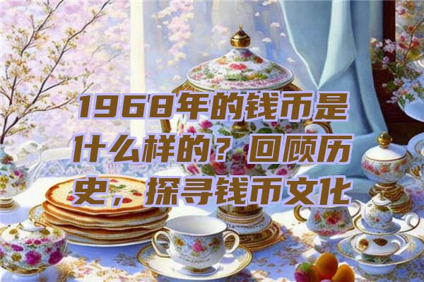 1968年的钱币是什么样的？回顾历史，探寻钱币文化