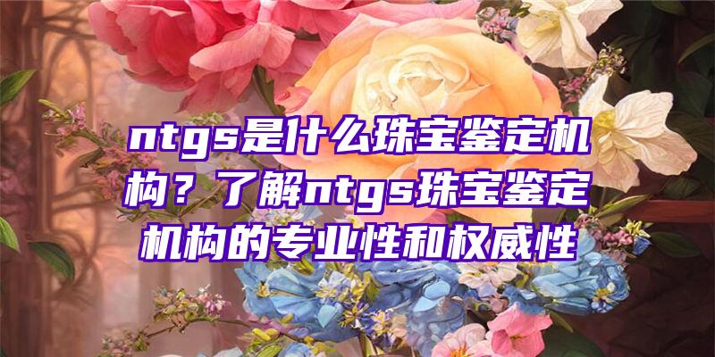 ntgs是什么珠宝鉴定机构？了解ntgs珠宝鉴定机构的专业性和权威性