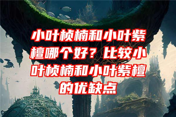 小叶桢楠和小叶紫檀哪个好？比较小叶桢楠和小叶紫檀的优缺点