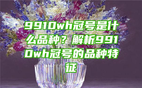 9910wh冠号是什么品种？解析9910wh冠号的品种特征