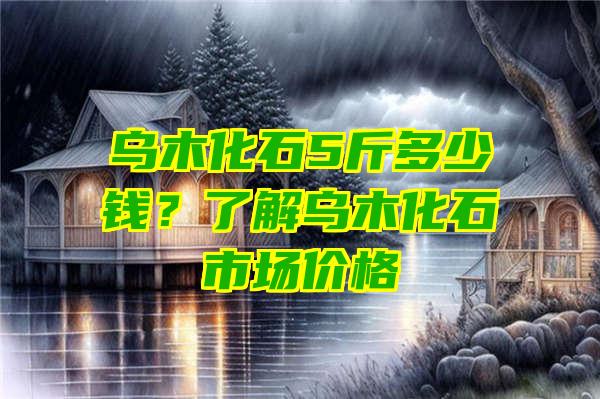 乌木化石5斤多少钱？了解乌木化石市场价格