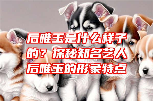 后唯玉是什么样子的？探秘知名艺人后唯玉的形象特点