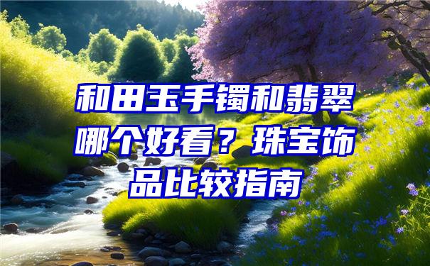 和田玉手镯和翡翠哪个好看？珠宝饰品比较指南