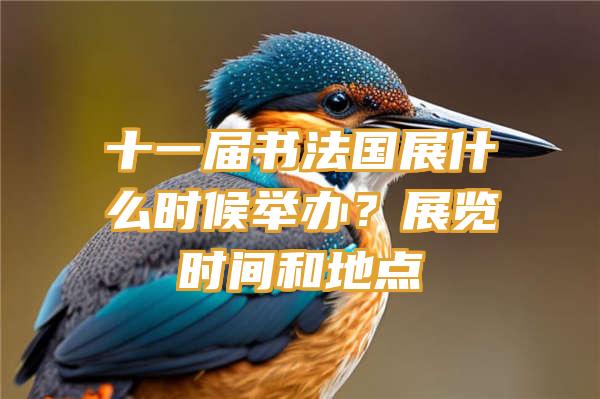 十一届书法国展什么时候举办？展览时间和地点