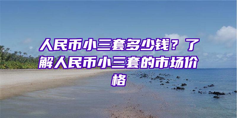 人民币小三套多少钱？了解人民币小三套的市场价格