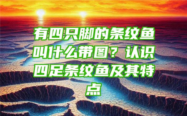 有四只脚的条纹鱼叫什么带图？认识四足条纹鱼及其特点