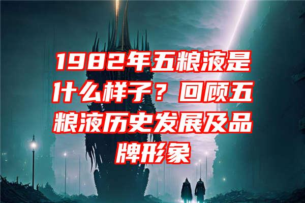 1982年五粮液是什么样子？回顾五粮液历史发展及品牌形象