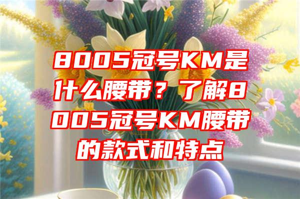 8005冠号KM是什么腰带？了解8005冠号KM腰带的款式和特点